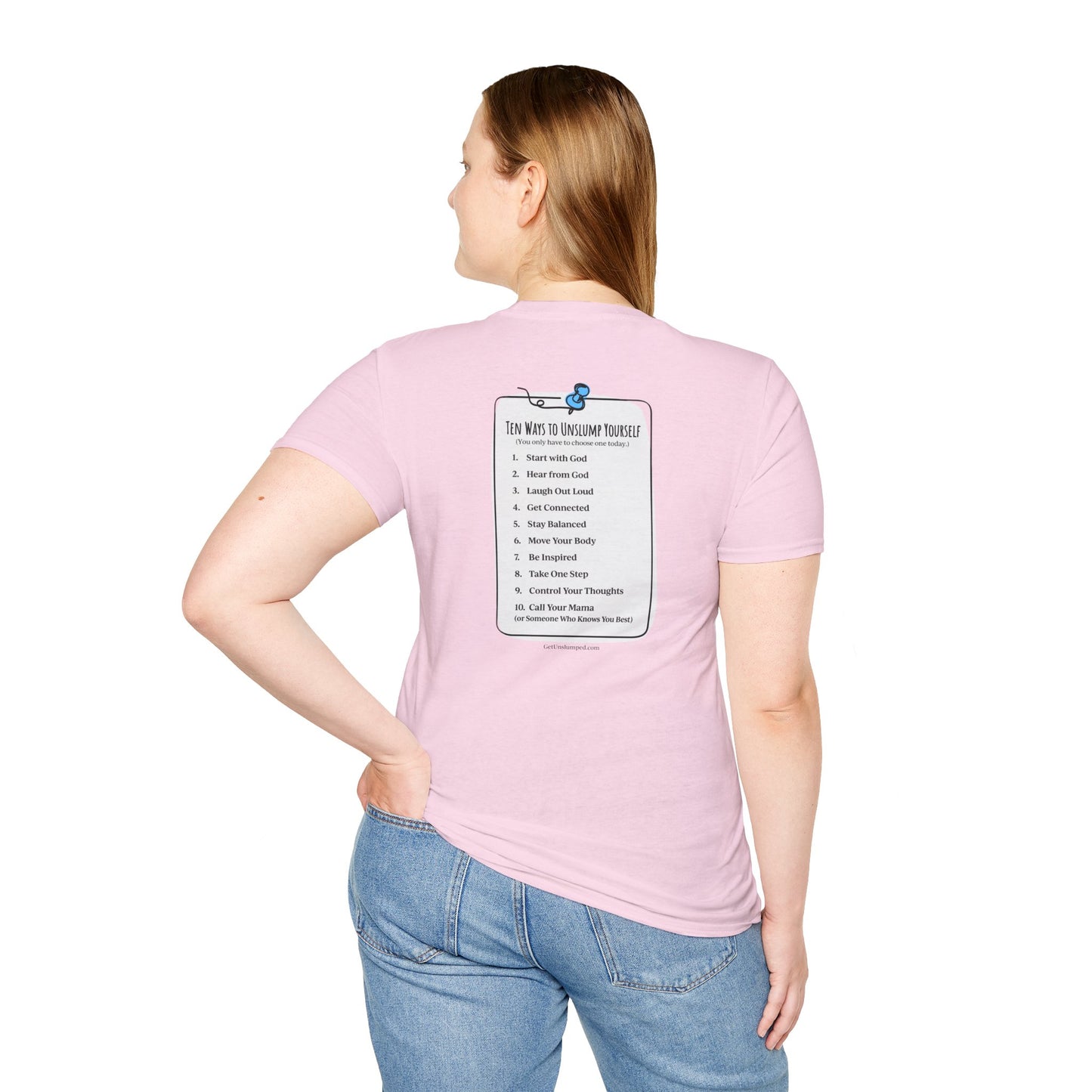 "You Matter" with 10 Ways List Unisex Softstyle T-Shirt