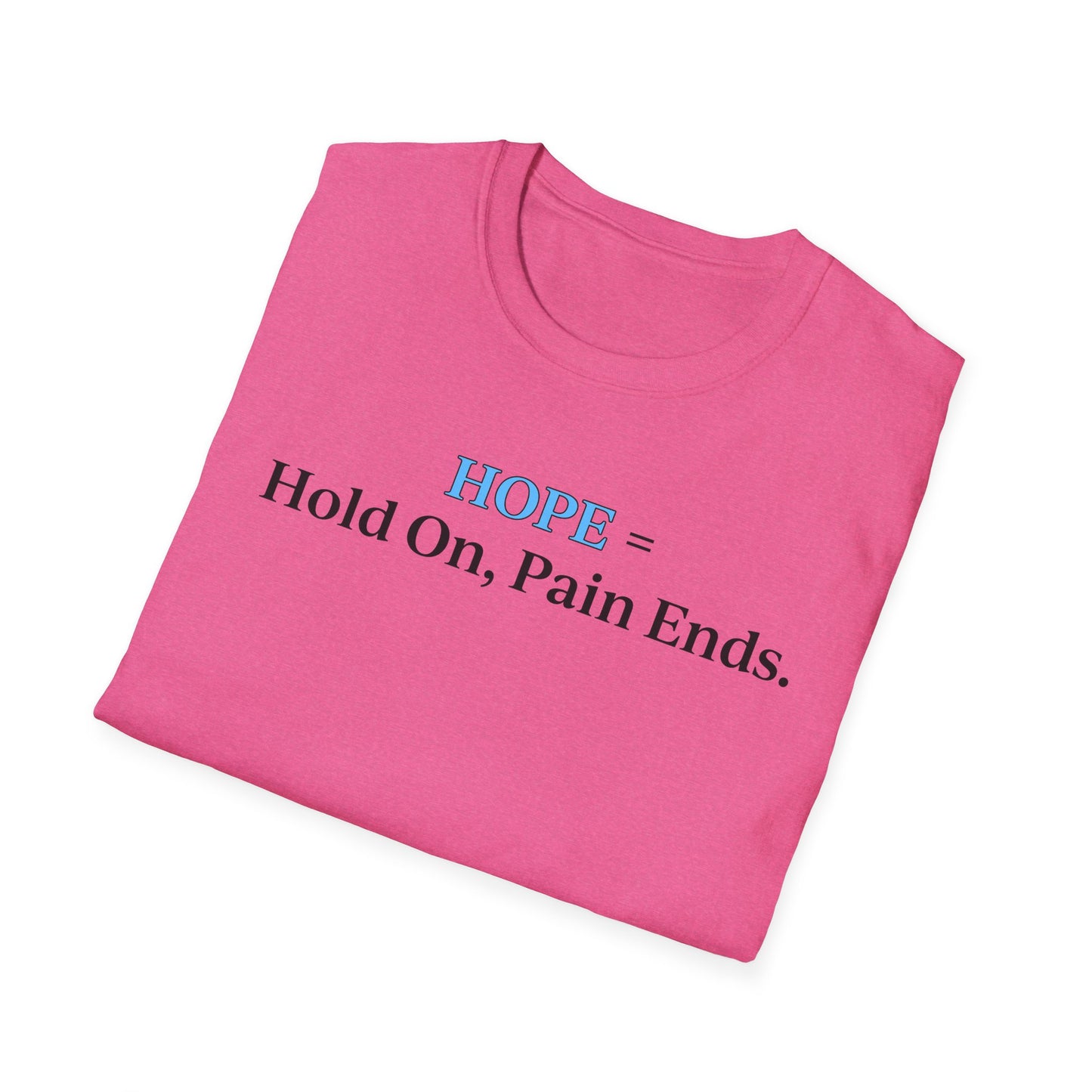 Hope (front only) Unisex t-shirt