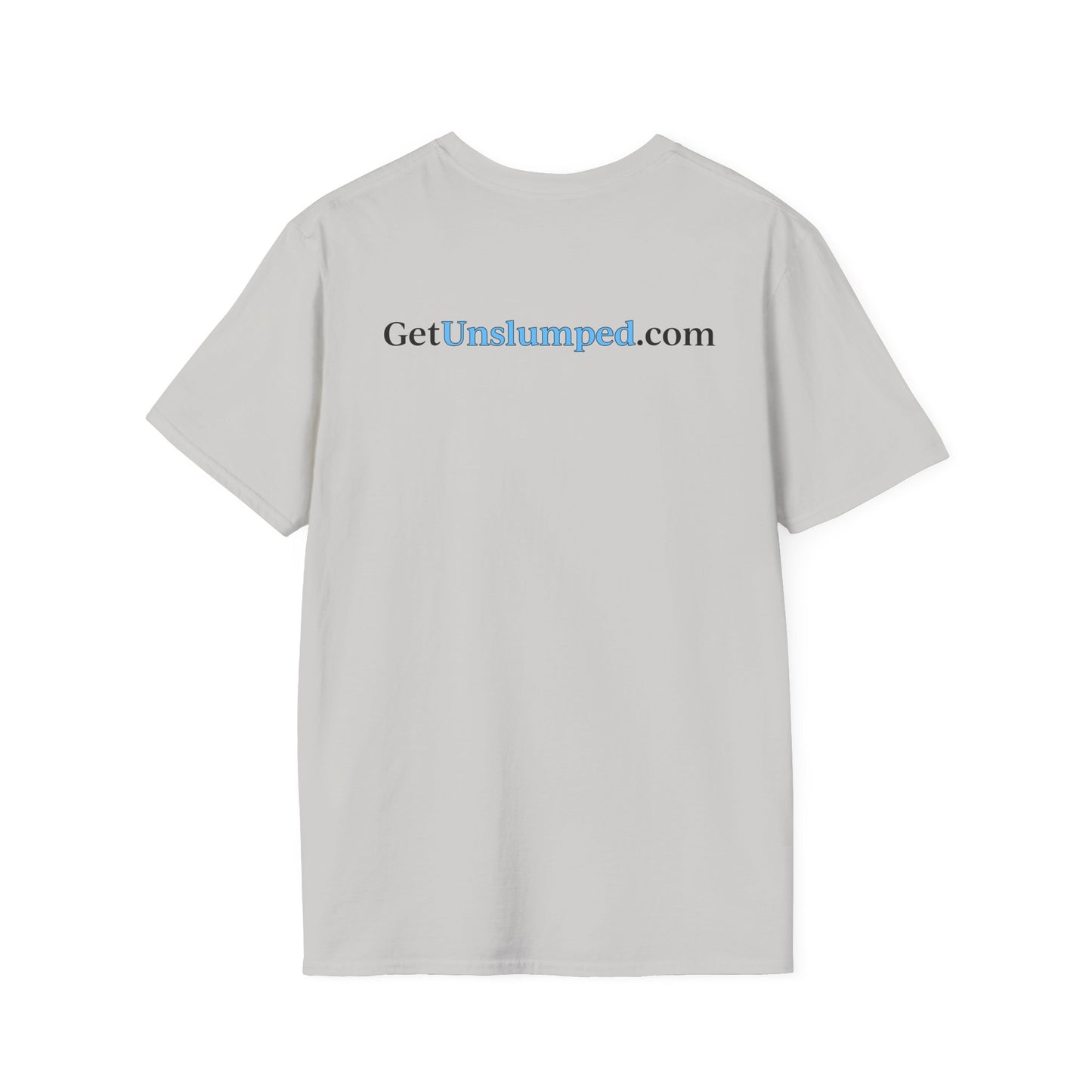 "A Work in Progress" (front) / Site (back) Light Unisex T-Shirt