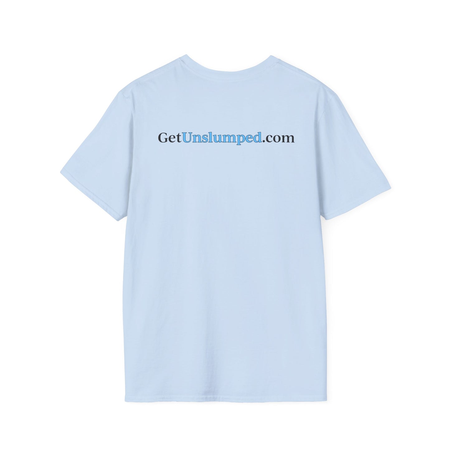 "A Work in Progress" (front) / Site (back) Light Unisex T-Shirt