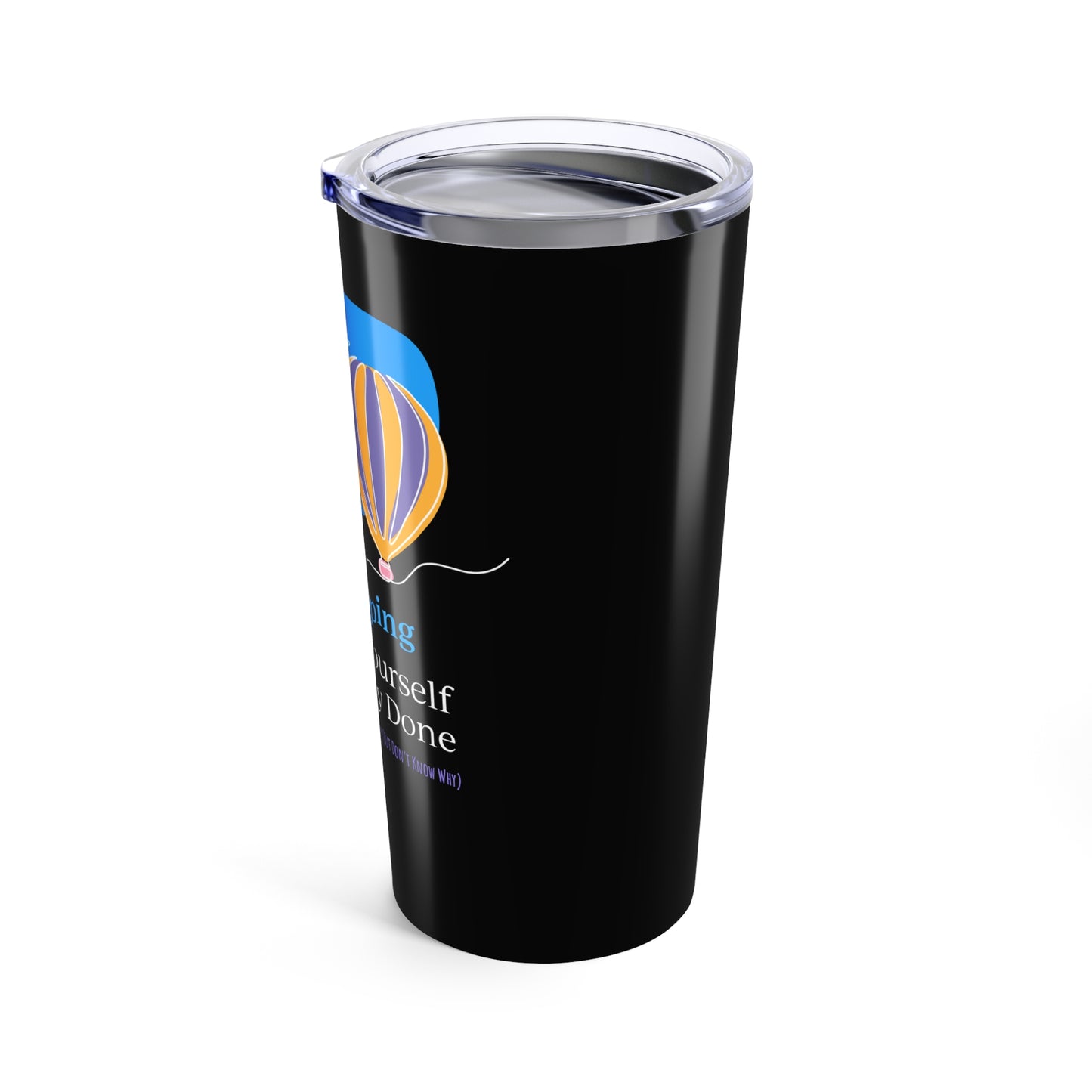 Book Title Tumbler 20oz Tumbler - Black