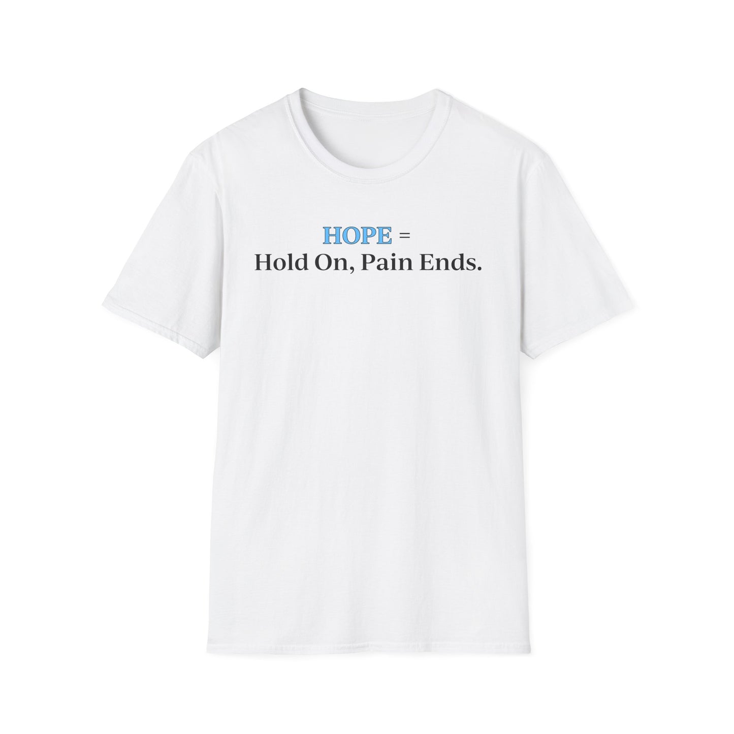 Hope (front only) Unisex t-shirt