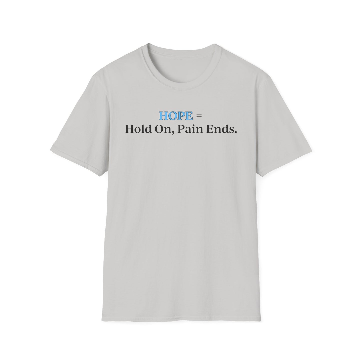 Hope (front only) Unisex t-shirt