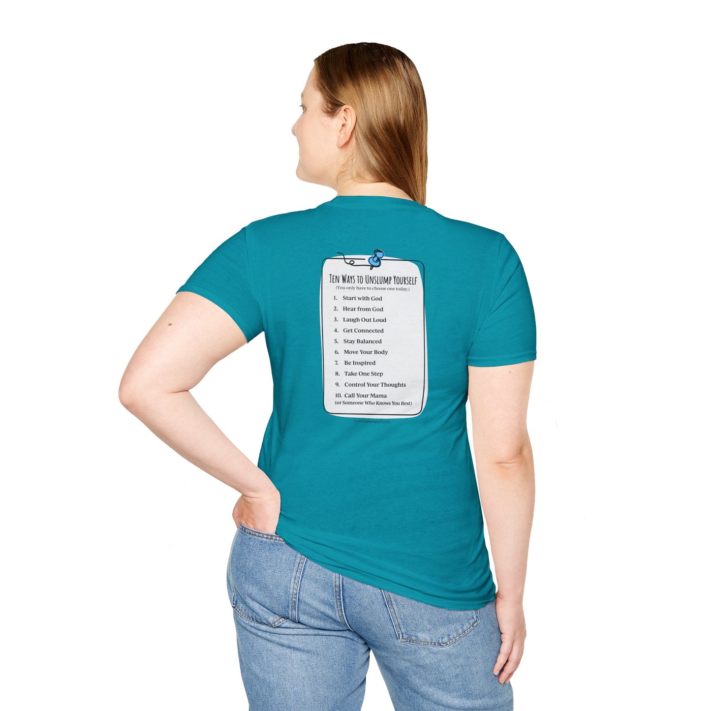 "You Matter" with 10 Ways List Unisex Softstyle T-Shirt