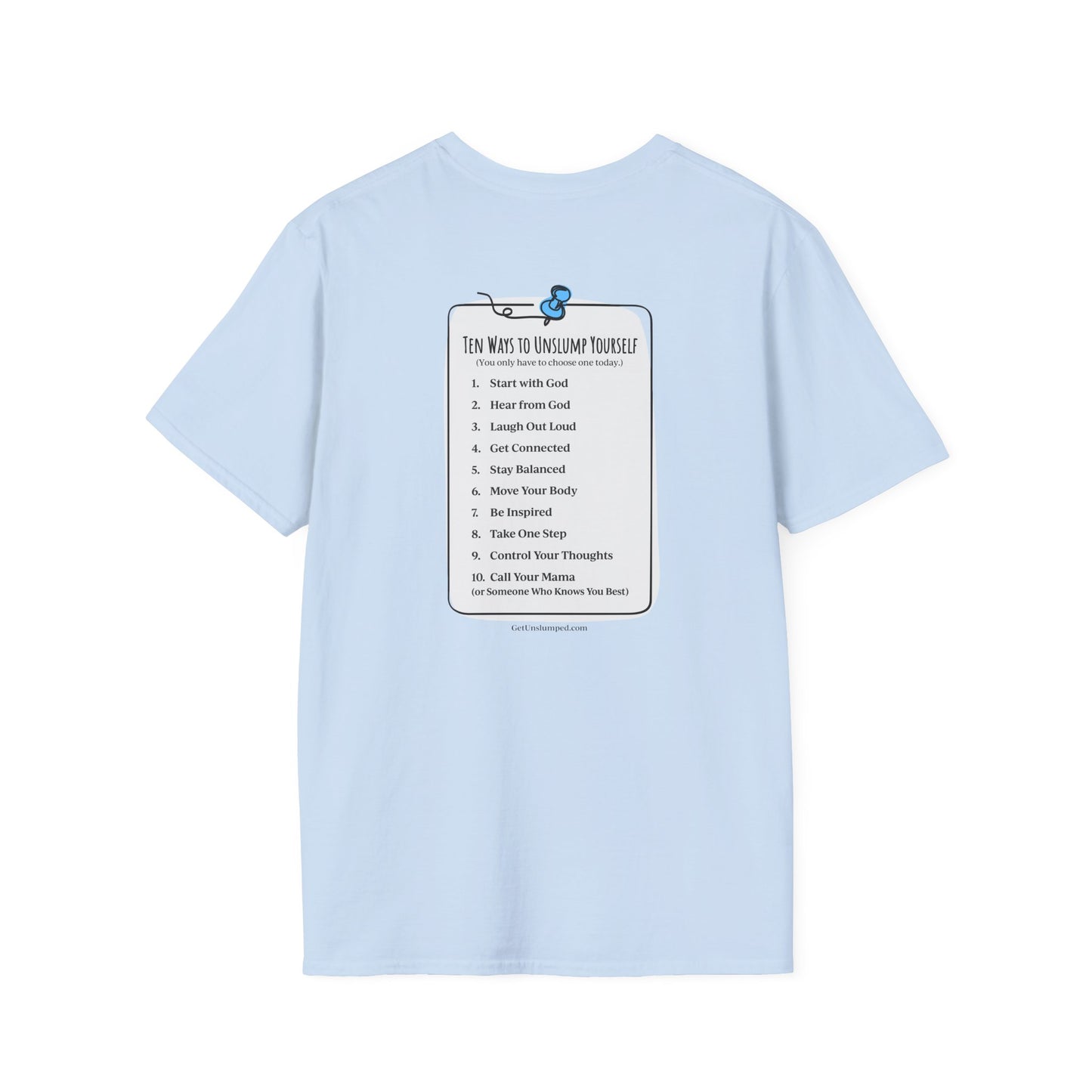 "You Matter" with 10 Ways List Unisex Softstyle T-Shirt