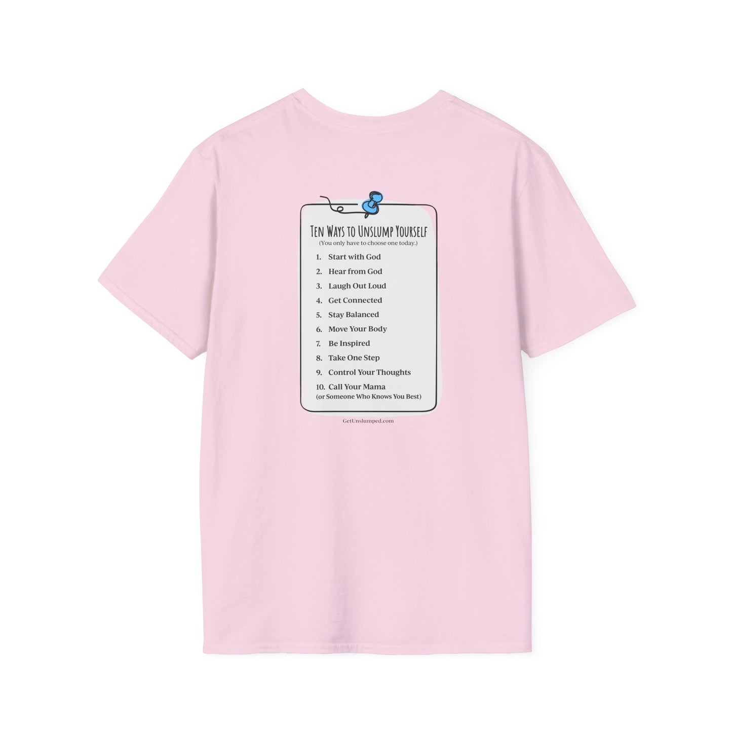 "You Matter" with 10 Ways List Unisex Softstyle T-Shirt