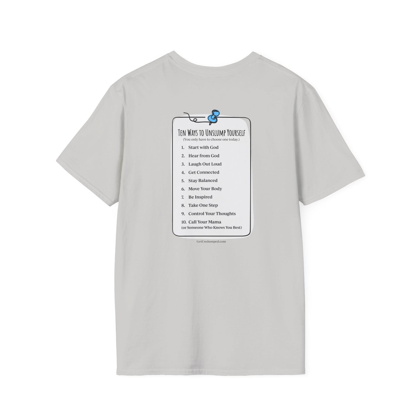 "You Matter" with 10 Ways List Unisex Softstyle T-Shirt