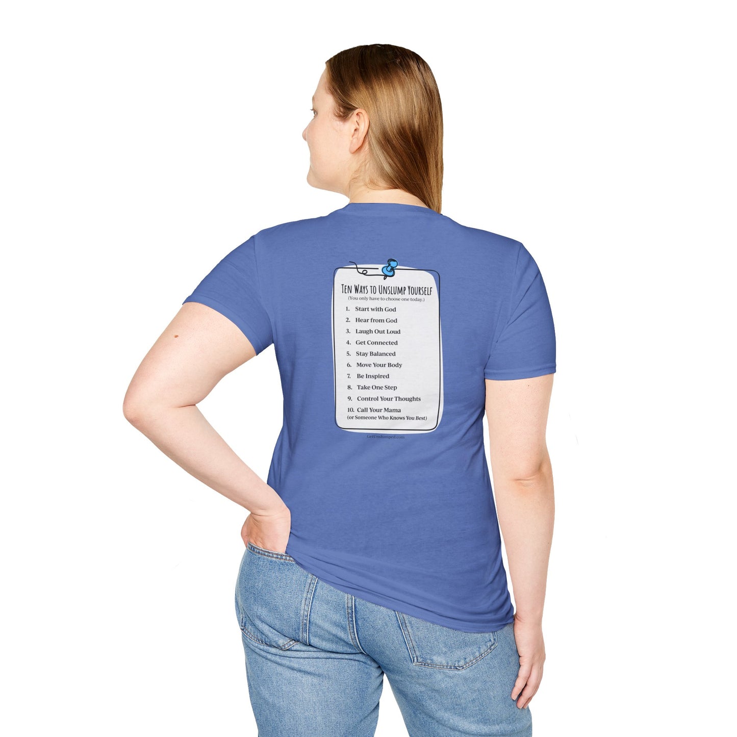 "You Matter" with 10 Ways List Unisex Softstyle T-Shirt