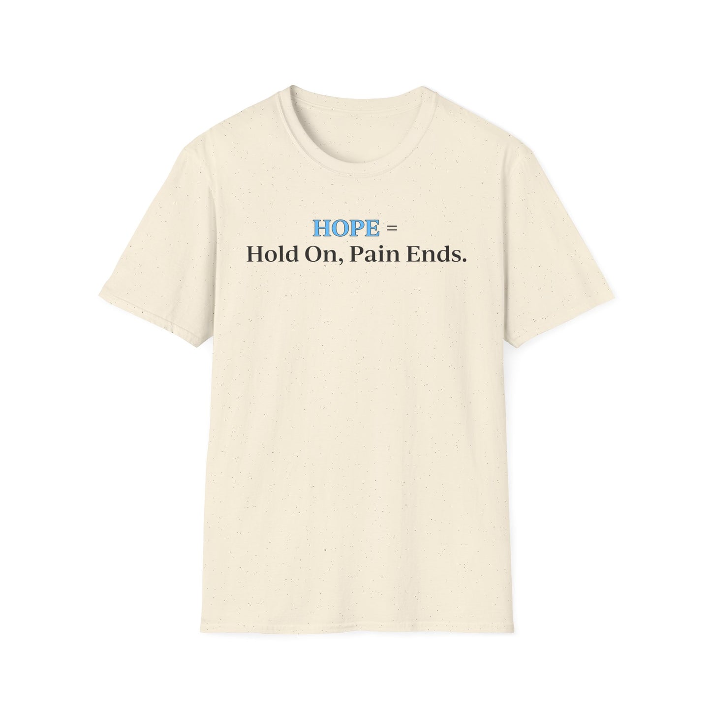 Hope (front only) Unisex t-shirt