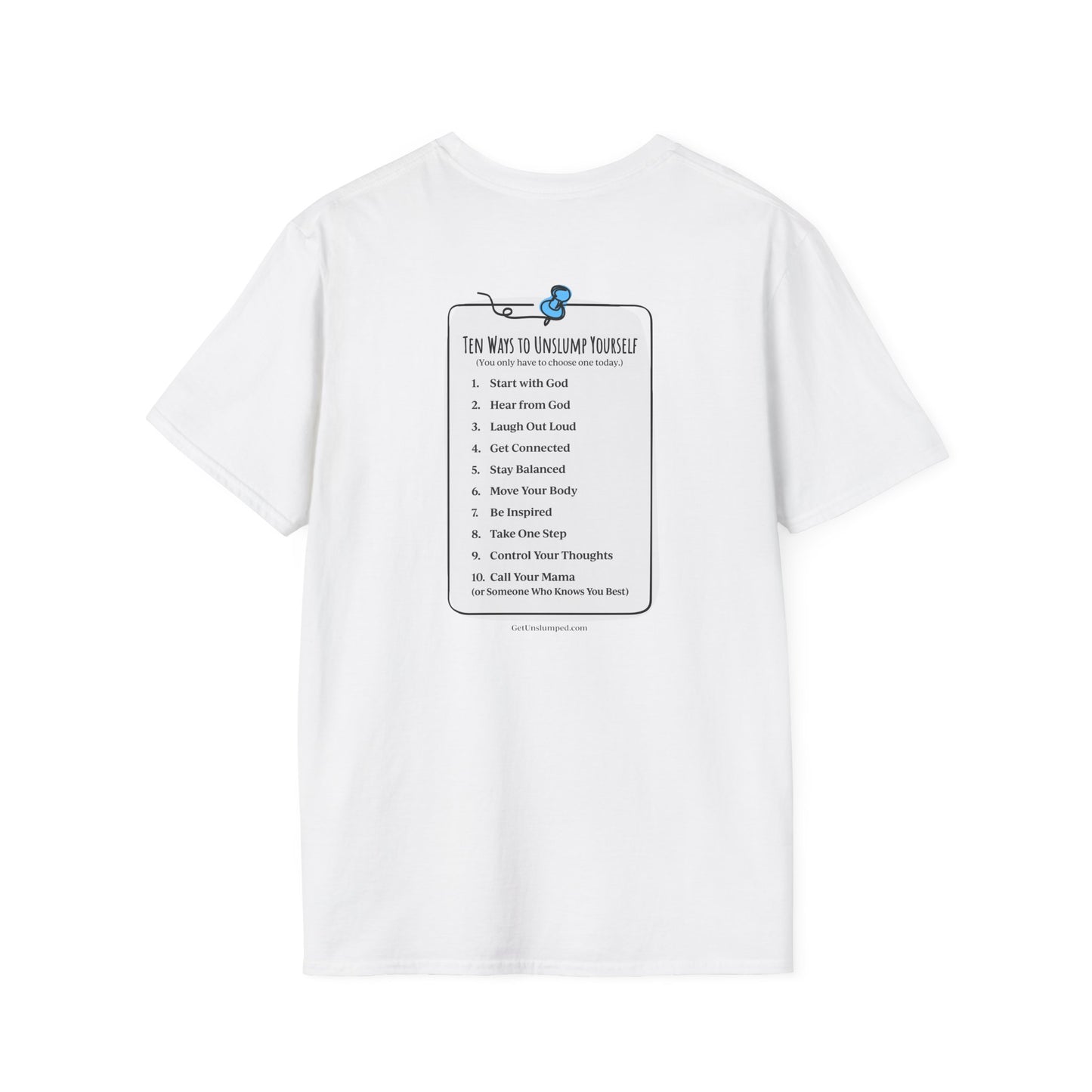 "You Matter" with 10 Ways List Unisex Softstyle T-Shirt