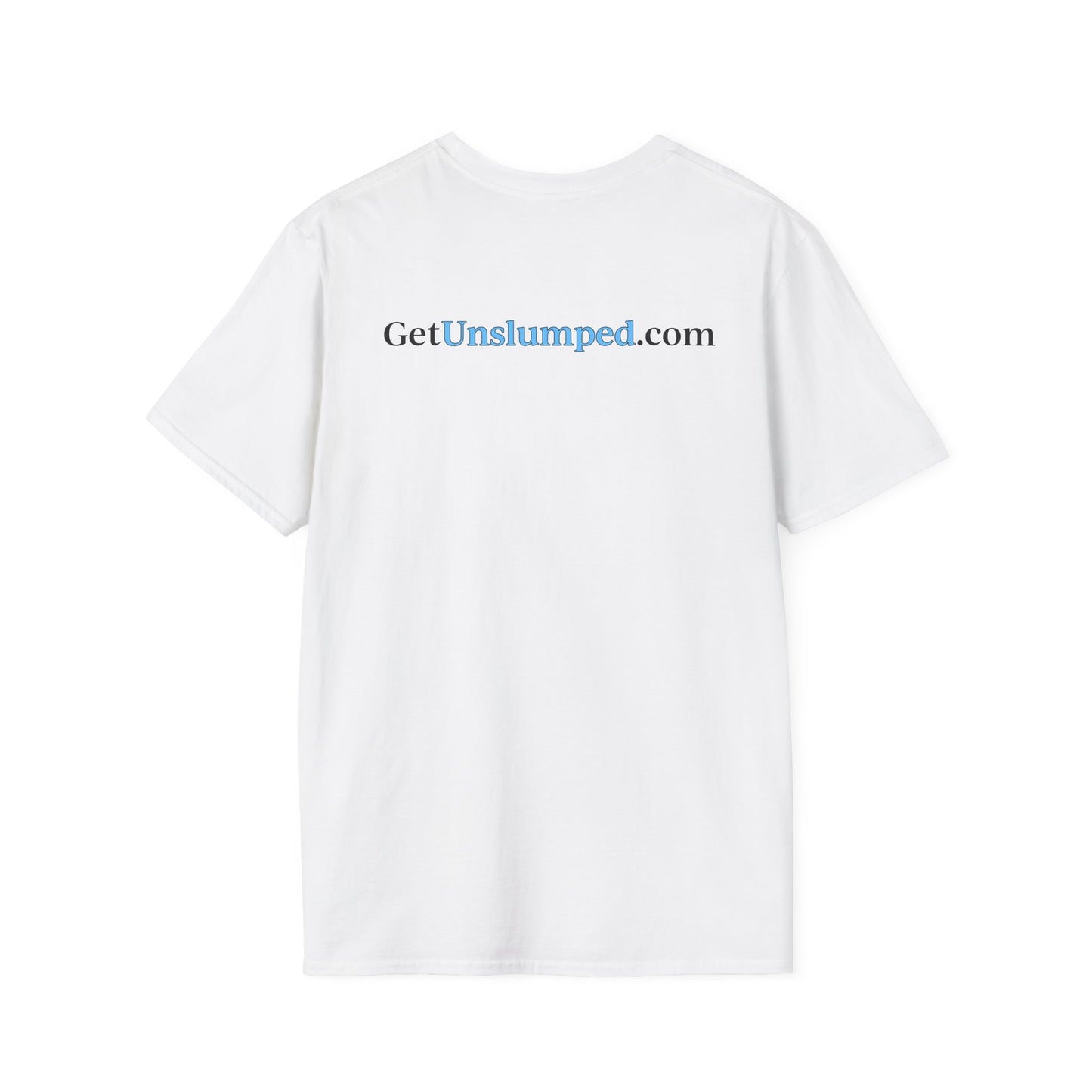 "A Work in Progress" (front) / Site (back) Light Unisex T-Shirt