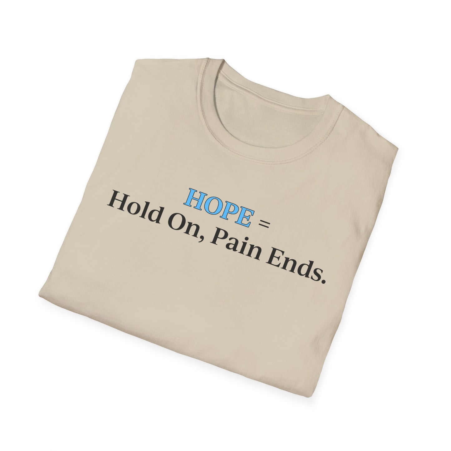 Hope (front only) Unisex t-shirt