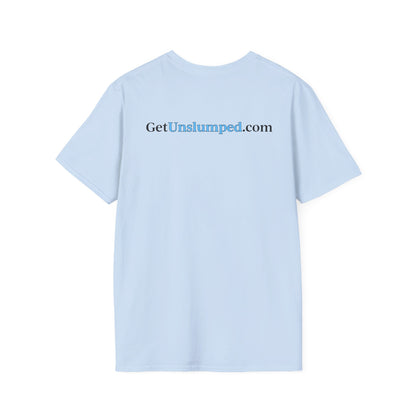 "A Work in Progress" (front) / Site (back) Light Unisex T-Shirt