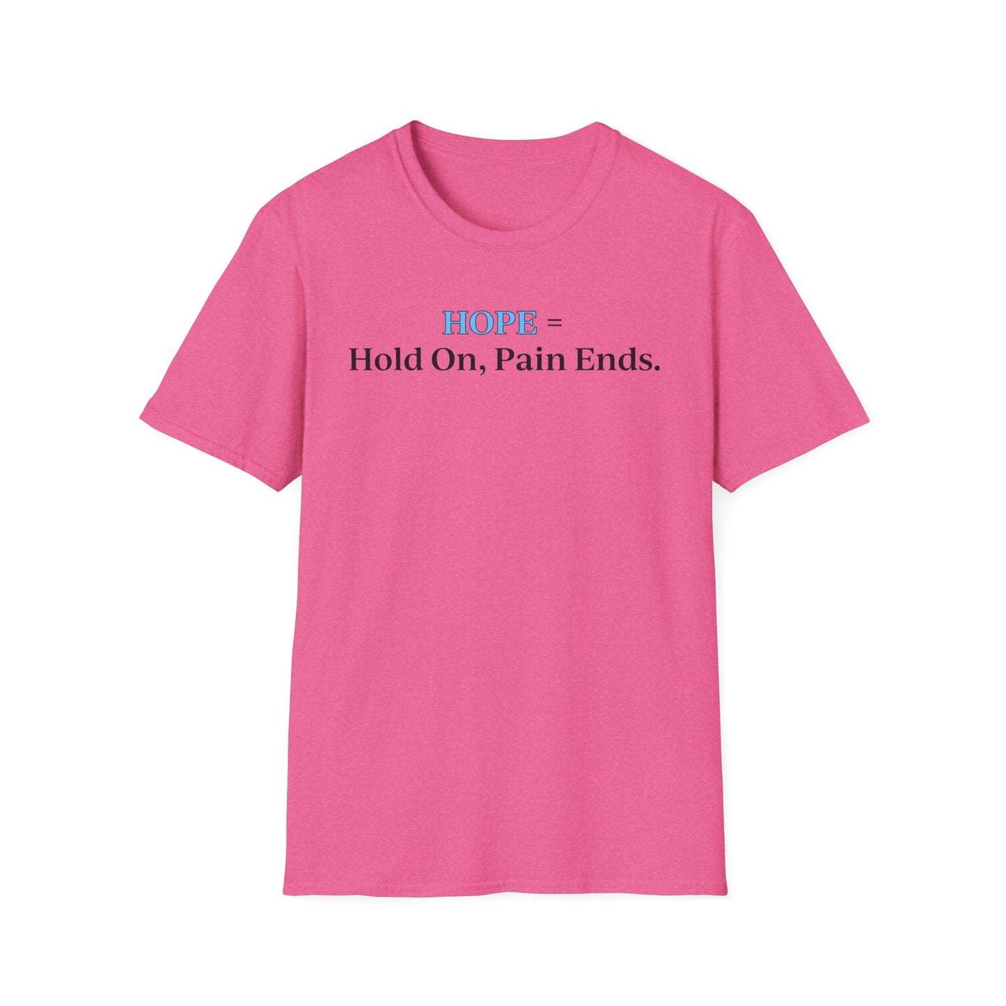 Hope (front only) Unisex t-shirt