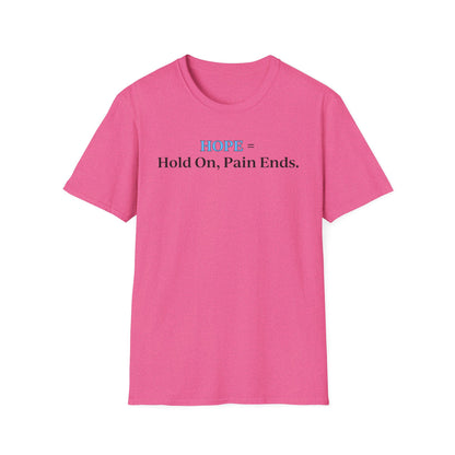 Hope (front only) Unisex t-shirt