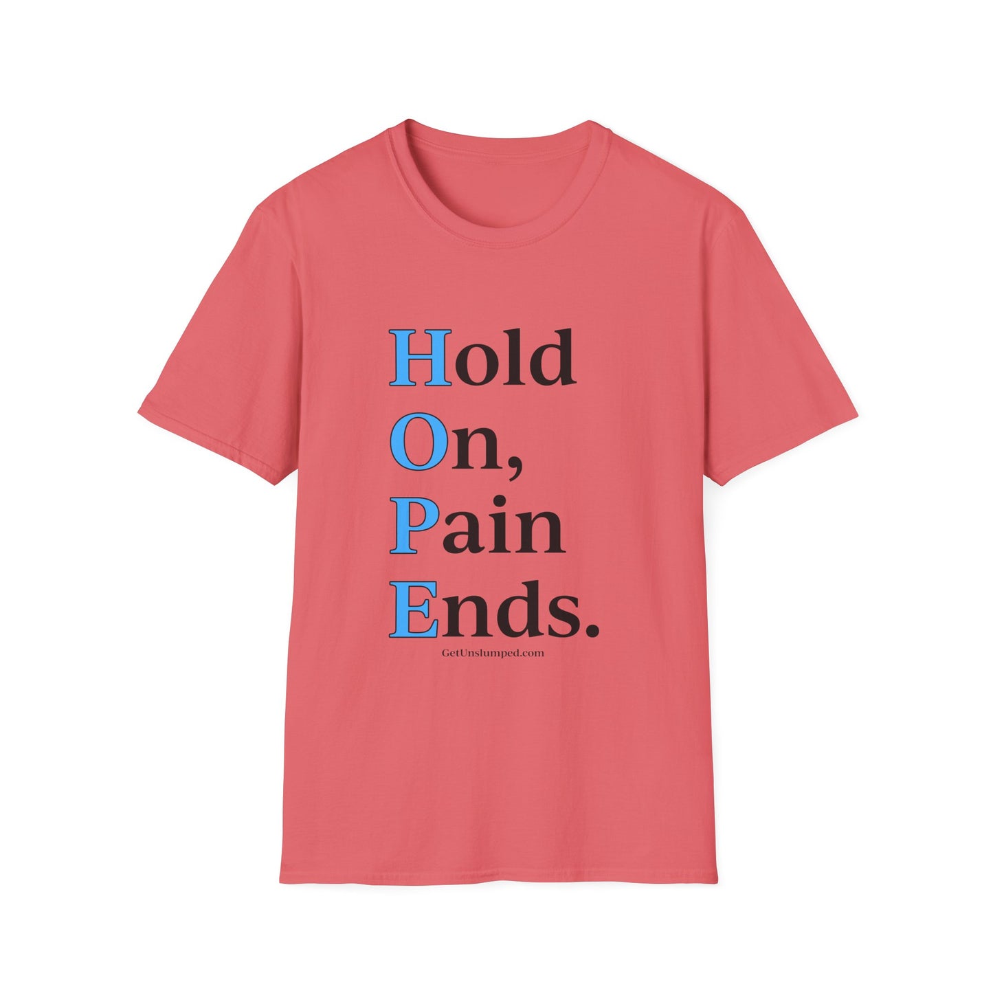 HOPE (front) / Site (back) - Light Unisex T-Shirts