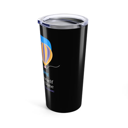 Book Title Tumbler 20oz Tumbler - Black