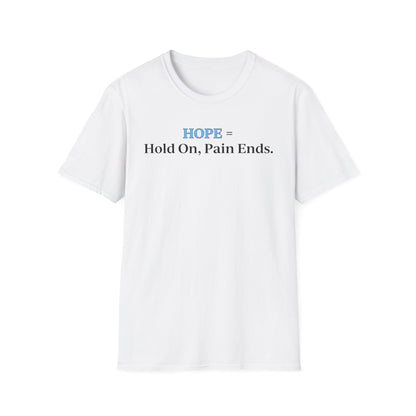 Hope (front only) Unisex t-shirt
