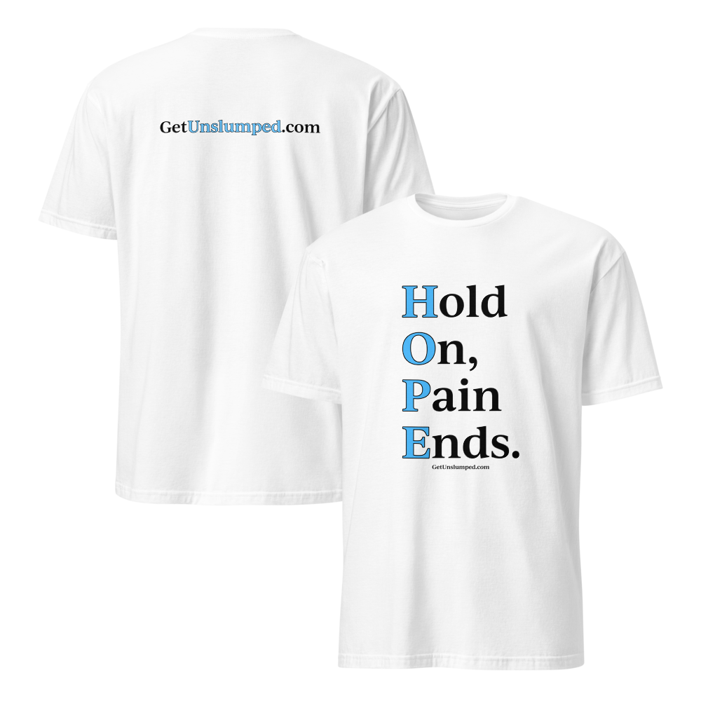 HOPE (front) / Site (back) - Light Unisex T-Shirts