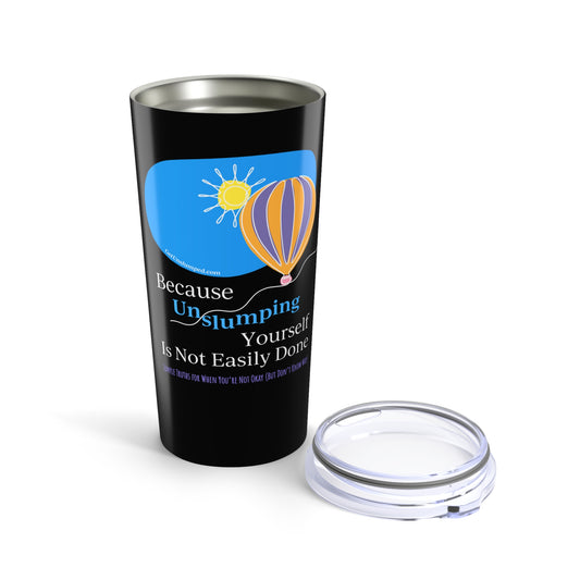 Book Title Tumbler 20oz Tumbler - Black