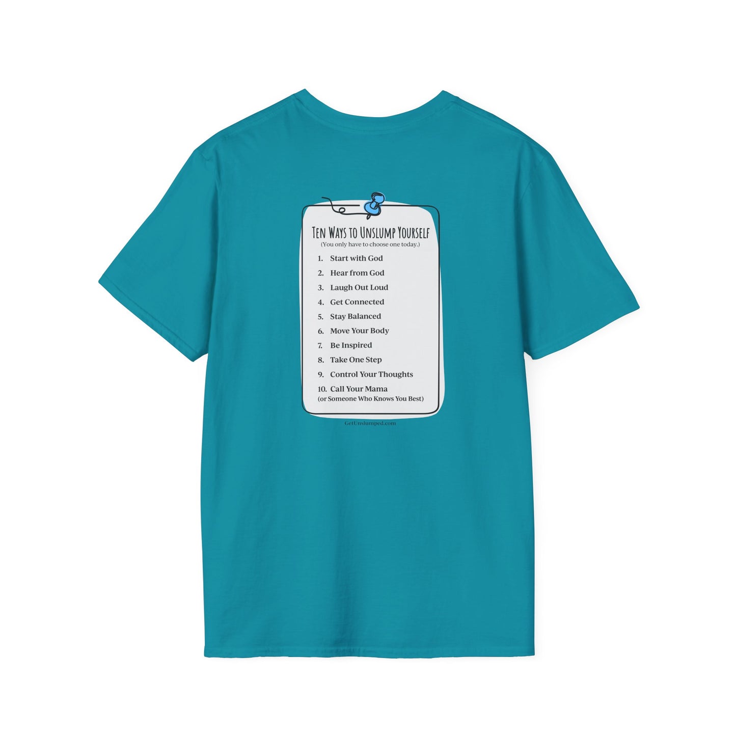 "You Matter" with 10 Ways List Unisex Softstyle T-Shirt