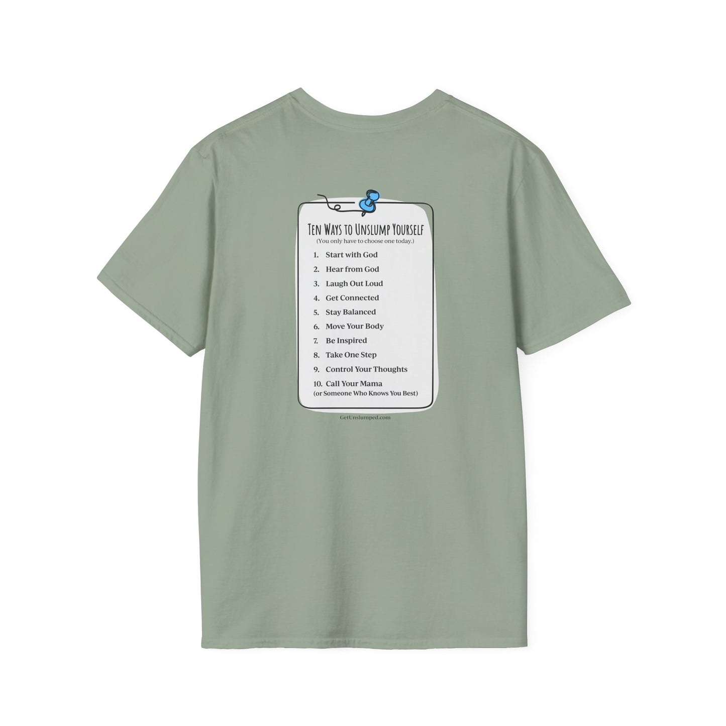 "You Matter" with 10 Ways List Unisex Softstyle T-Shirt