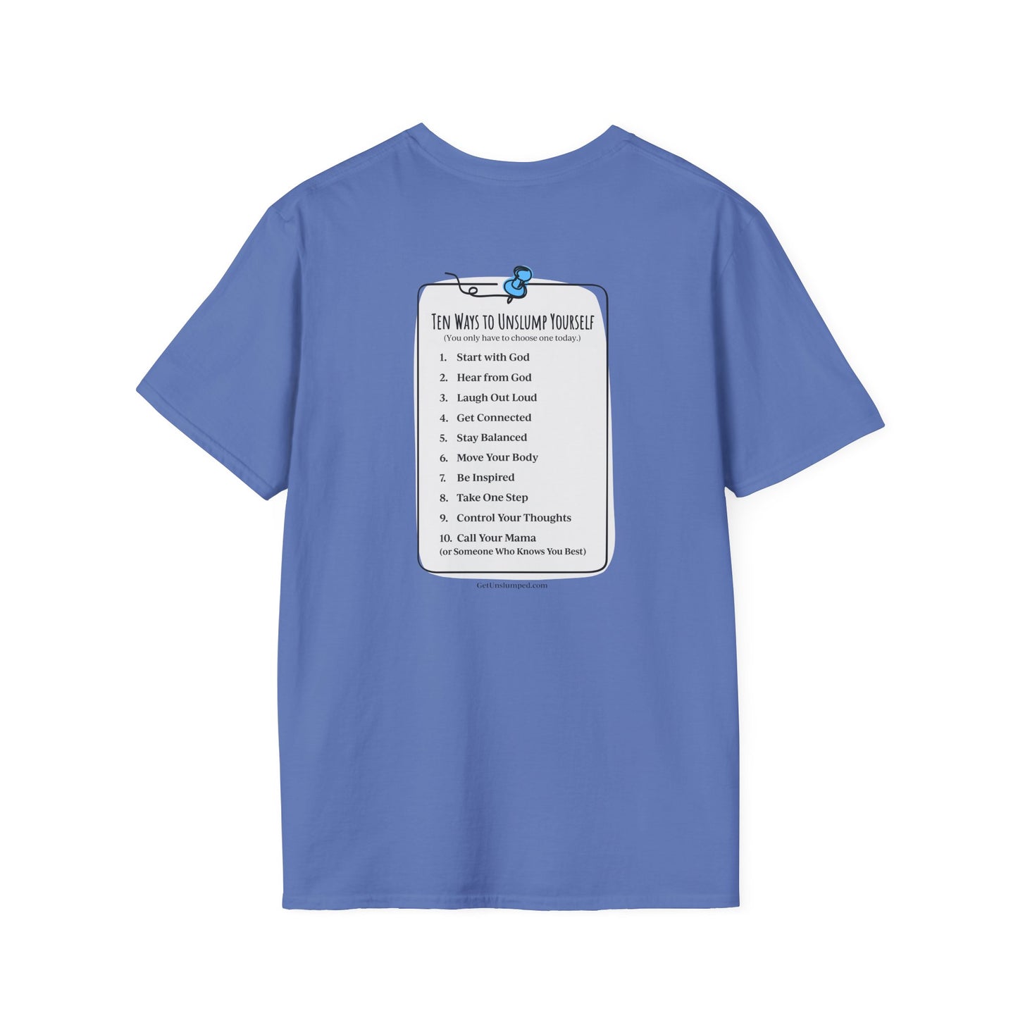 "You Matter" with 10 Ways List Unisex Softstyle T-Shirt