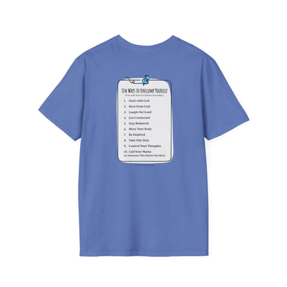 "You Matter" with 10 Ways List Unisex Softstyle T-Shirt