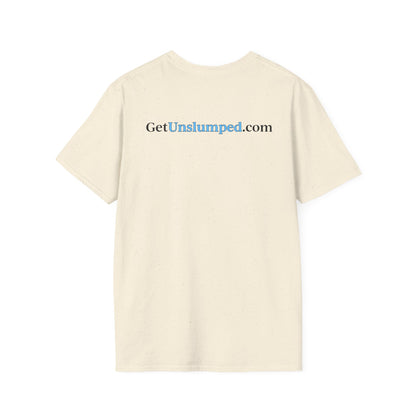 "A Work in Progress" (front) / Site (back) Light Unisex T-Shirt