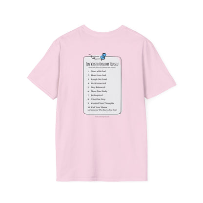 "You Matter" with 10 Ways List Unisex Softstyle T-Shirt
