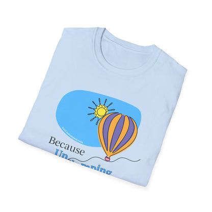 Unslumping Book Cover with 10 Ways List Unisex Softstyle T-Shirt