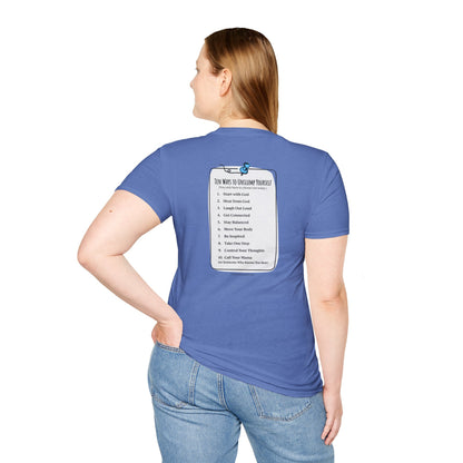 "You Matter" with 10 Ways List Unisex Softstyle T-Shirt