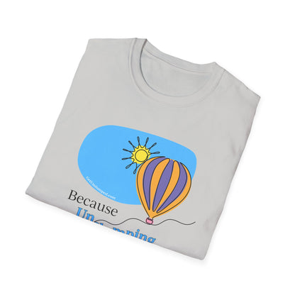 Unslumping Book Cover with 10 Ways List Unisex Softstyle T-Shirt