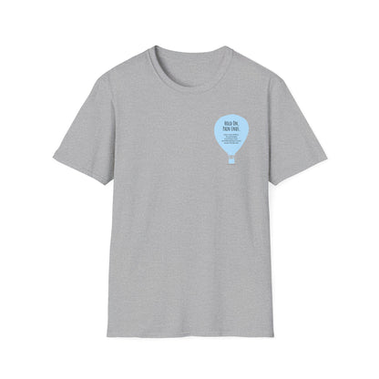 Balloon (front chest) / Put Some Life In Your Life (back) Unisex T-Shirt